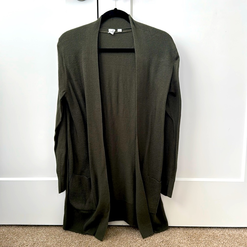 Forest Green Cardigan - GAP - Small